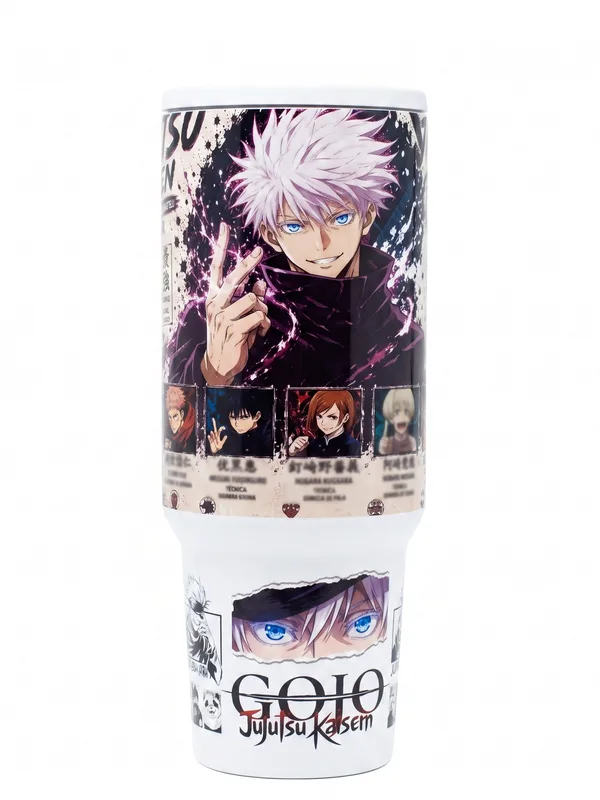 Termo Jujutsu Kaisen Gojo 1.2L con Asa