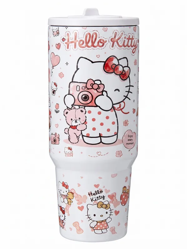 Termo Hello Kitty Cámara 1.2L con Asa