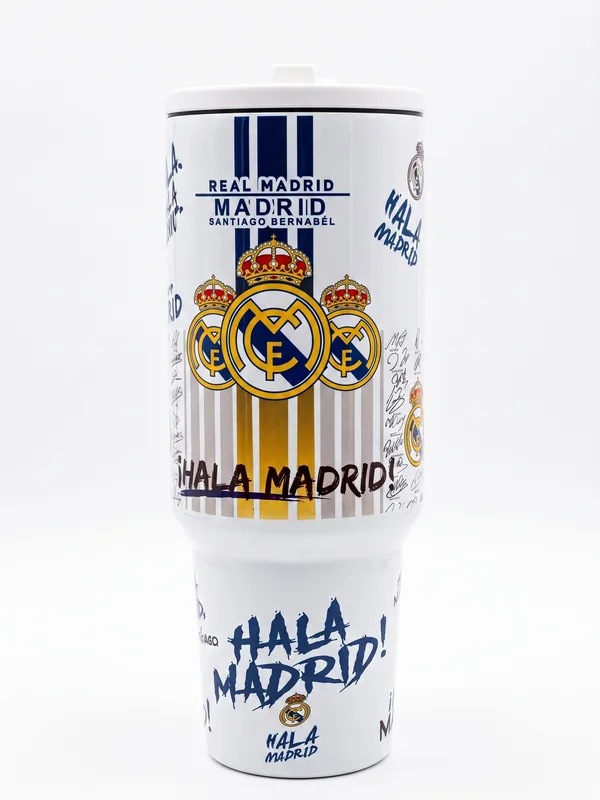 Termo Real Madrid "¡Hala Madrid!" 1.2L con Asa