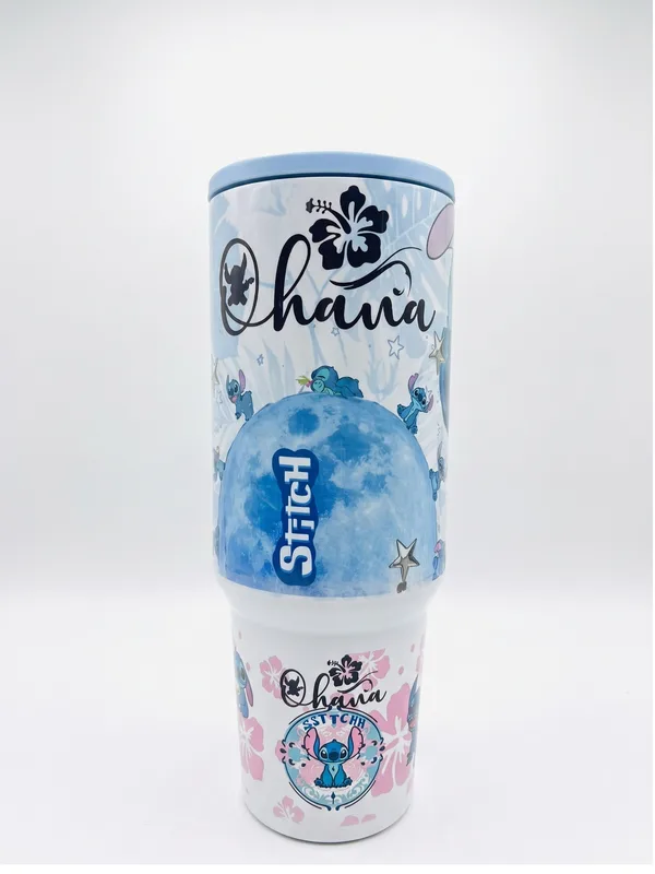 Termo Stitch Ohana Luna 1.2L con Asa 