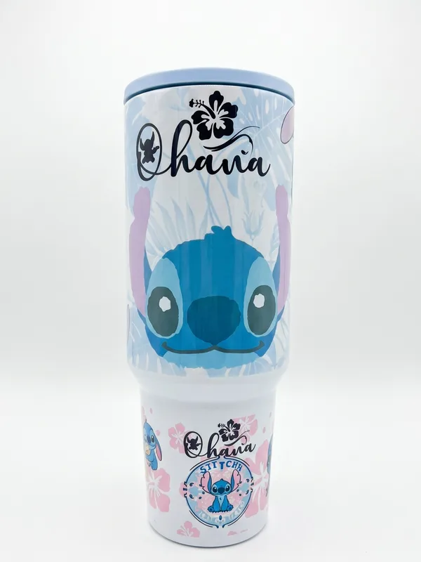 Termo Stitch Ohana Cara 1.2L con Asa 