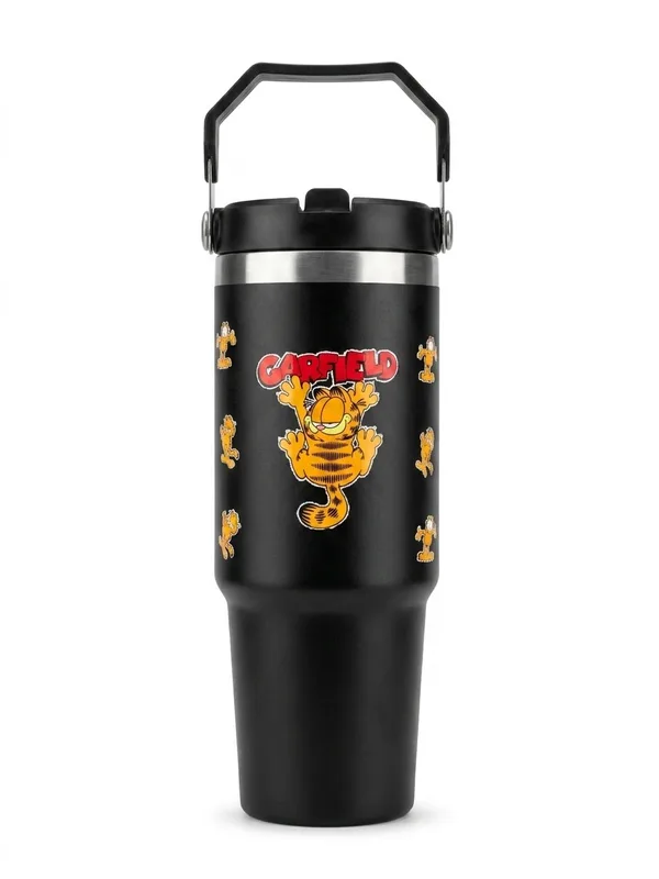 Termo Garfield 900ml con Asa foto 2
