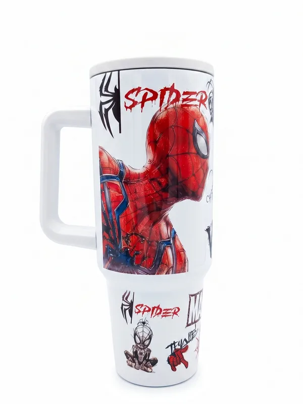 Termo Spider-Man vs Venom 1.2L con Asa foto 2