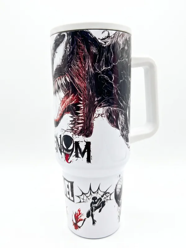 Termo Spider-Man vs Venom 1.2L con Asa foto 3
