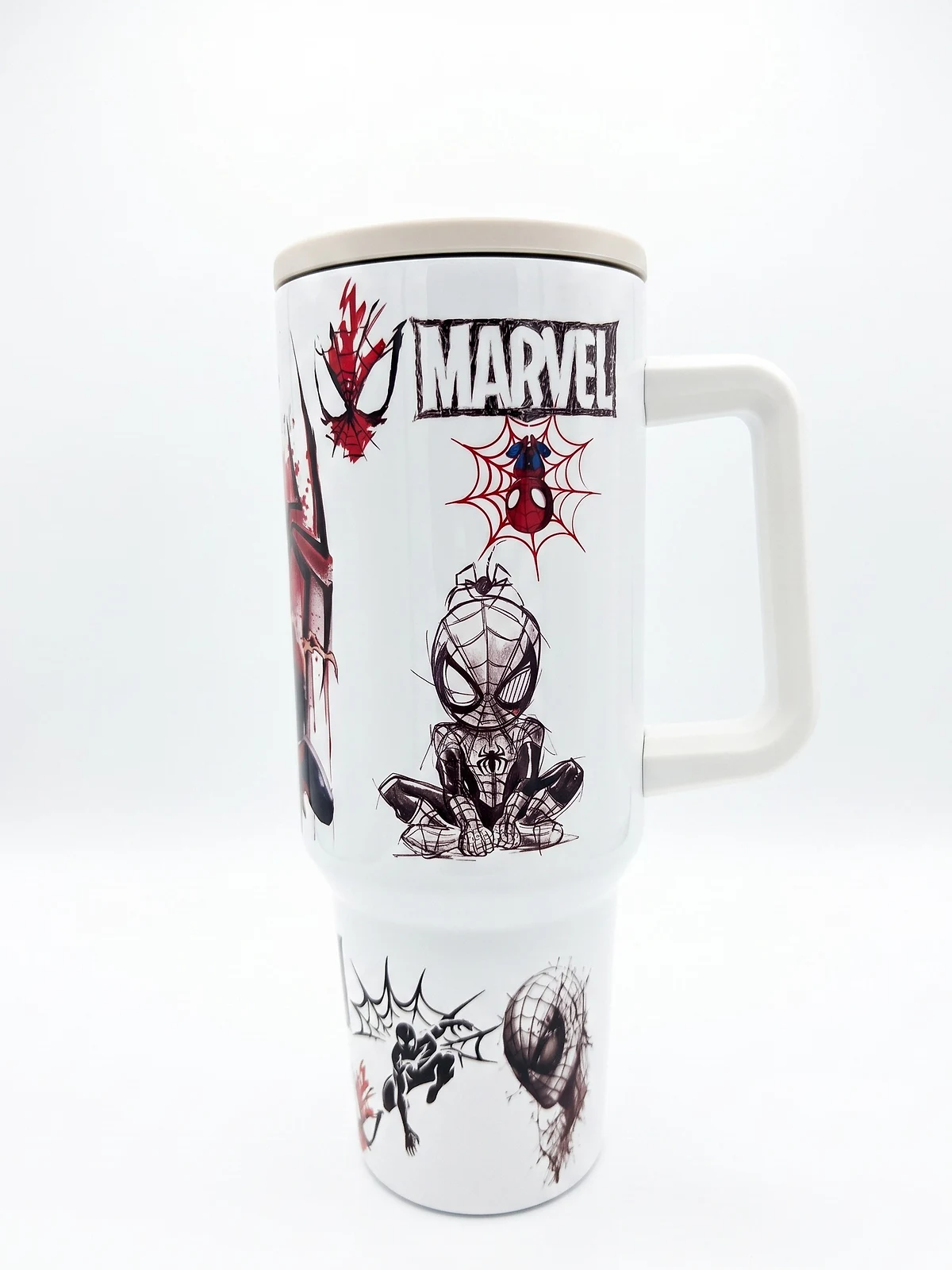 Termo Spider-Man Telaraña 1.2L con Asa — foto 2 de 3