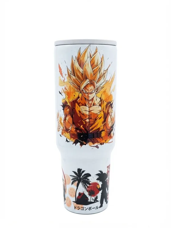 Termo Dragon Ball Goku Super Saiyan 1.2L con Asa foto 1