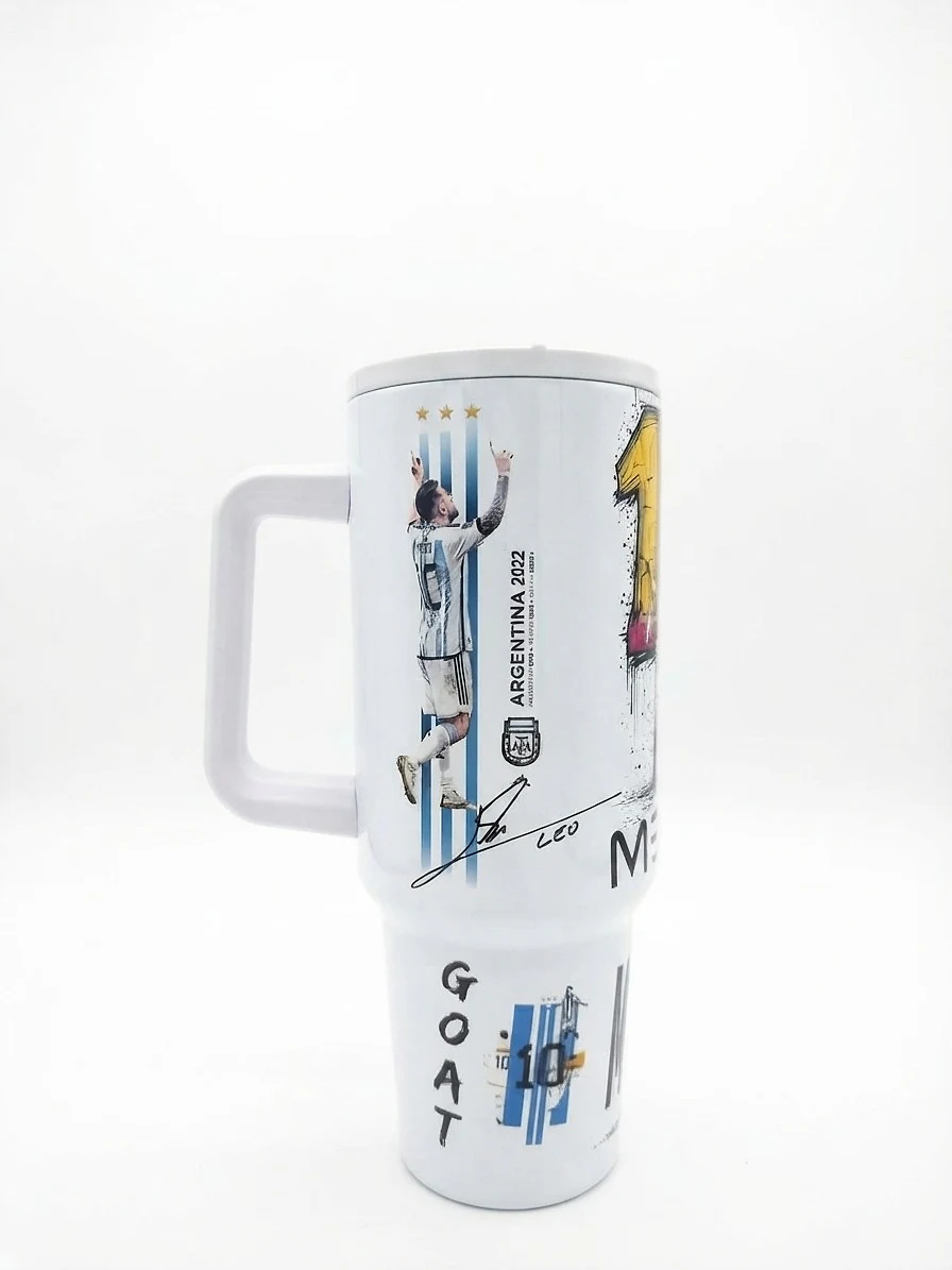 Termo Messi "10" Barcelona 1.2L con Asa — foto 2 de 3