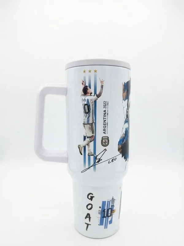 Termo Messi Retrato Barcelona 1.2L con Asa foto 2
