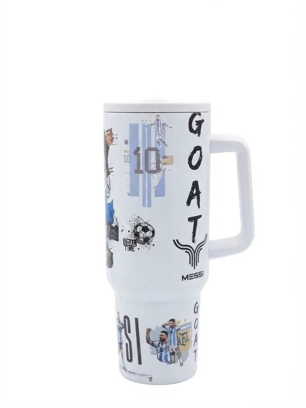 Termo Messi Retrato Barcelona 1.2L con Asa foto 3