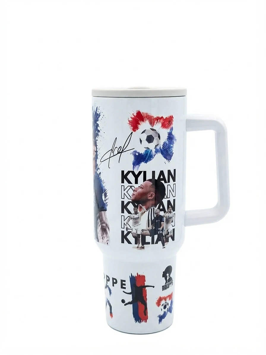 Termo Mbappé Francia 1.2L con Asa — foto 2 de 3
