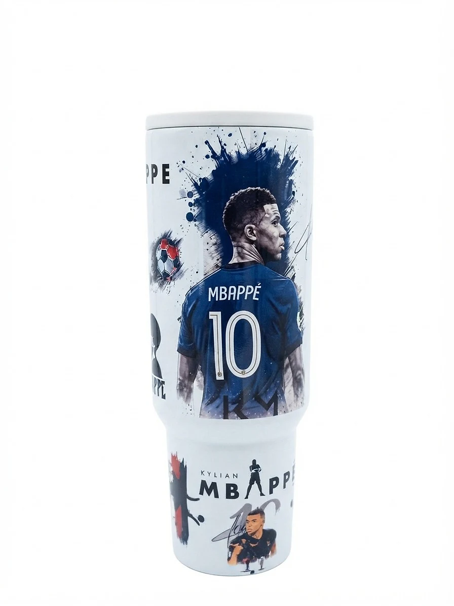 Termo Mbappé Francia 1.2L con Asa — foto 1 de 3