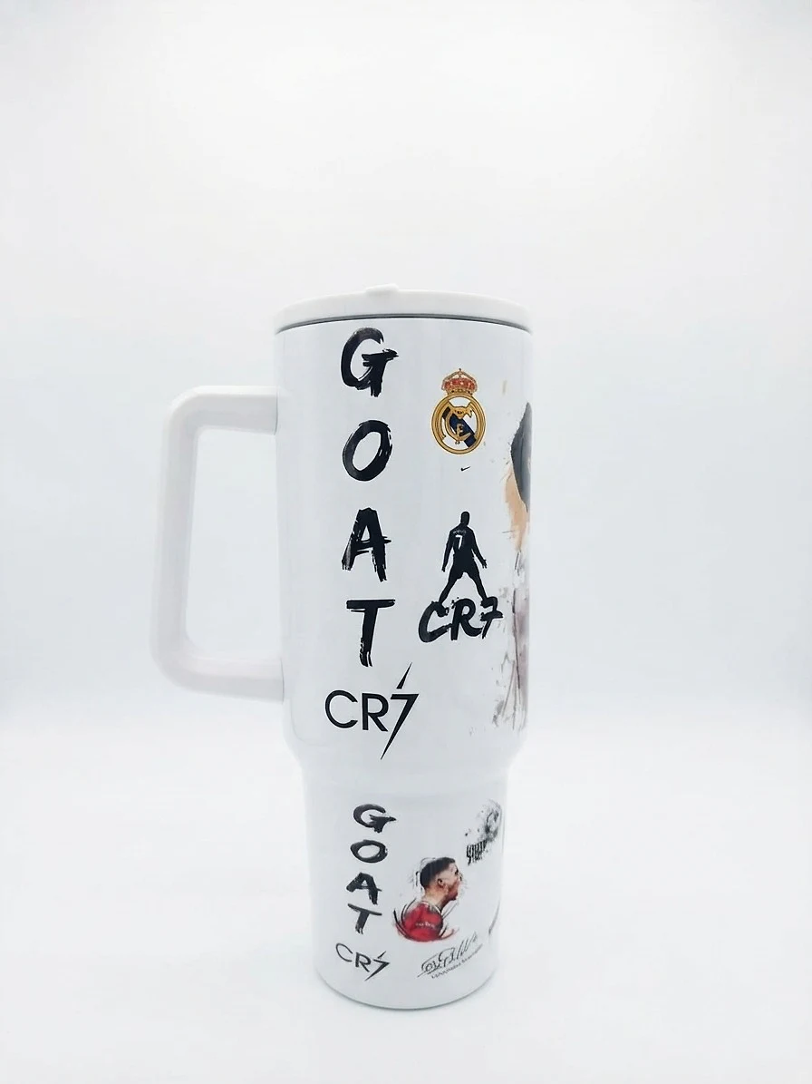 Termo Cristiano Ronaldo "Goal Time" 1.2L con Asa — foto 2 de 3