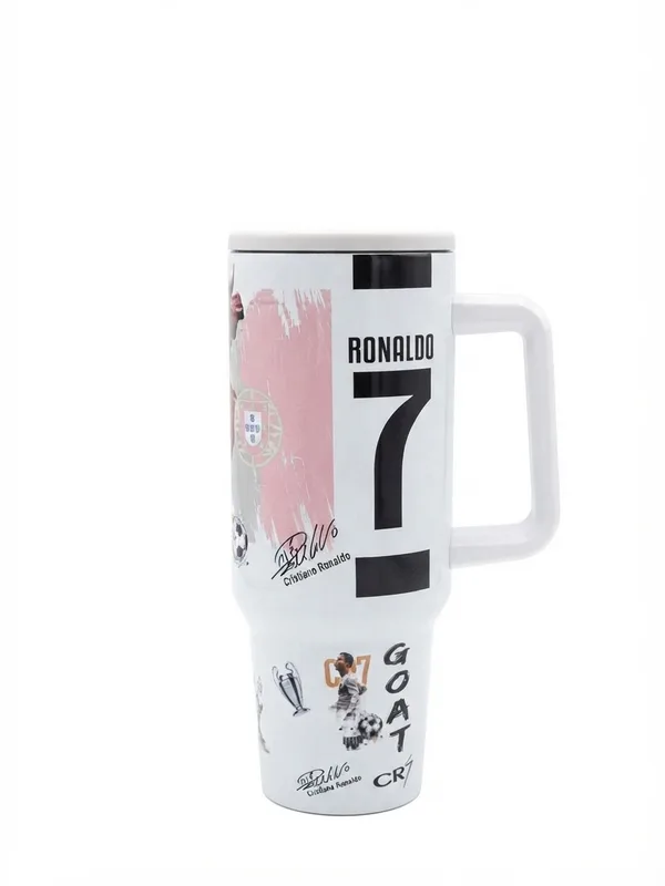 Termo Cristiano Ronaldo "Goal Time" 1.2L con Asa foto 3
