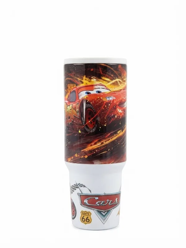 Termo Cars Rayo McQueen Fuego 1.2L con Asa foto 1