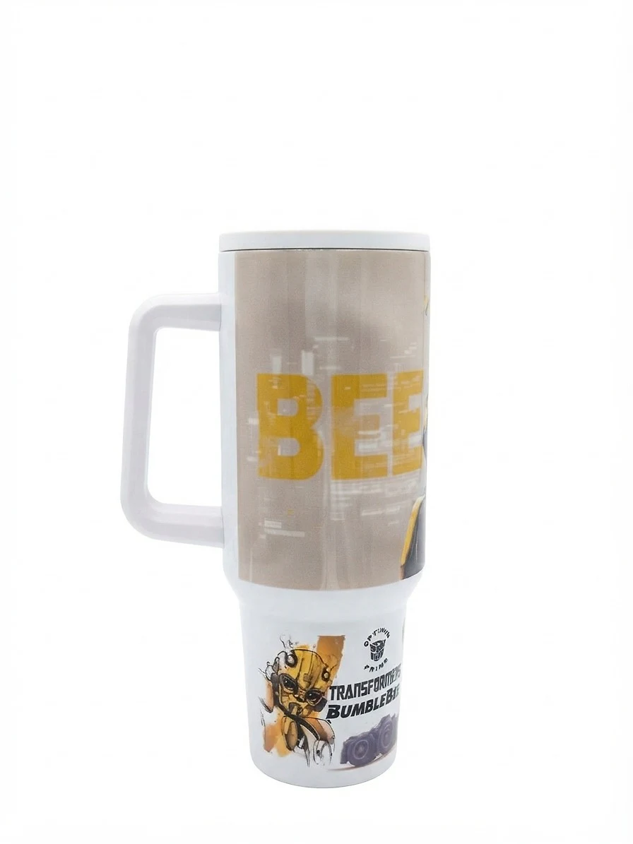 Termo Transformers Bumblebee 1.2L con Asa — foto 2 de 3