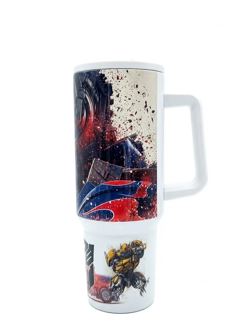 Termo Transformers Optimus Prime 1.2L con Asa — foto 2 de 2