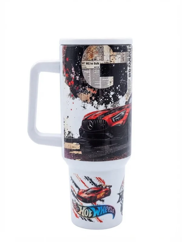 Termo Hot Wheels Auto Deportivo 1.2L con Asa foto 2