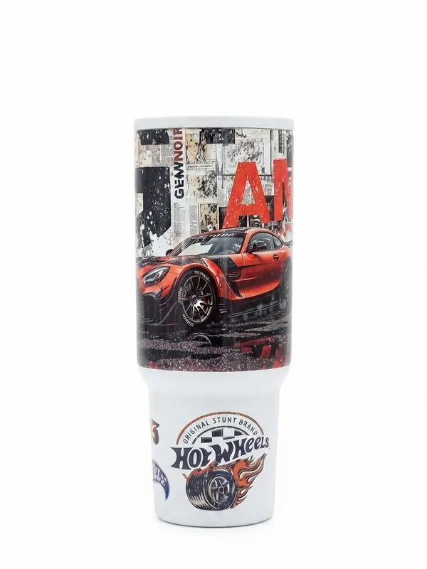 Termo Hot Wheels Auto Deportivo 1.2L con Asa foto 1
